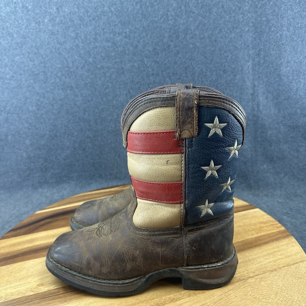 Lil' Rebel by Durango Little Kids' Flag Western Boot Size 1 DBT0159 - Picture 6 of 14